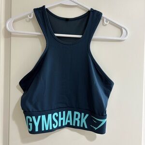 Gymshark Sports Bra Dark Teal Blue size Small